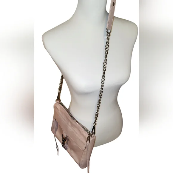 REBECCA MINKOFF PALE PINK CROSSBODY BAG - Picture 4 of 16